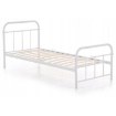 Mebel Elite Металлическая кровать Pablo 90x200, белого цвета, ME.PABLO/90/B/LOZ - Home Club