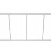 Mebel Elite Металлическая кровать Pablo 90x200, белого цвета, ME.PABLO/90/B/LOZ - Home Club, изображение 3