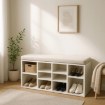 Mebel Elite Шкафчик для обуви Axel 104 см, белый, ME.AXEL/B/SZAFKBUT - Home Club, изображение 2