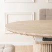 Mebel Elite Раздвижной стол Oval, 180–220 см, травертин, ME.OVAL/TRAW/S - Home Club, изображение 6