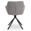 Mebel Elite Вращающееся кресло Peony, серое, букле, ME.PEONY/P/T/K - Home Club, изображение 8