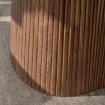 Mebel Elite Стіл Gianni, овальний, 180 см, травертин/горіх, ME.GIANNI/TRAW/O/S - Home Club, зображення 6