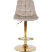 Mebel Elite Барный стул Arcos, бежевый, велюровый, ME.ARCOS/BZ/ZL/V/H - Home Club, изображение 4