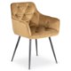 Mebel Elite Стул Modesto, горчичного цвета, велюровый, ME.MODESTO/BR/CZ/V/K - Home Club