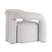 Mebel Elite Кресло Brazil, серого цвета, ME.BRAZIL/JP/T/FW - Home Club, изображение 5