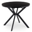Mebel Elite Стол Dorian, раскладной, 80–160 см, черный, ME.DORIAN/CZ/S - Home Club