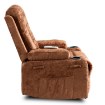 Mebel Elite Раскладной массажный кресло Box, коричневый велюр, ME.BOX/BR/V/FW - Home Club, изображение 5