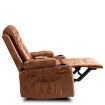 Mebel Elite Раскладной массажный кресло Box, коричневый велюр, ME.BOX/BR/V/FW - Home Club, изображение 6