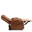 Mebel Elite Раскладной массажный кресло Box, коричневый велюр, ME.BOX/BR/V/FW - Home Club, изображение 7