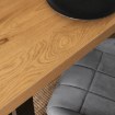 Mebel Elite Стол Tomas, раскладной, 130–230 см, дуб «Золотой»/чёрный, ME.TOMAS/DZ/S - Home Club, изображение 6