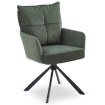 Mebel Elite Обертове крісло City, зелене, з вельвету, ME.CITY/Z/SZTR/K - Home Club, зображення 3