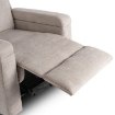 Mebel Elite Розкладне крісло з функцією масажу Sebastian, бежеве, з тканинною оббивкою, ME.SEBASTIAN/BZ/T/FW - Home Club, зображення 13