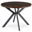 Mebel Elite Стол Lukas, раскладной, 100–250 см, орех/чёрный, ME.LUKAS/O/CZ/S - Home Club