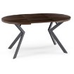 Mebel Elite Стол Lukas, раскладной, 100–250 см, орех/чёрный, ME.LUKAS/O/CZ/S - Home Club, изображение 4