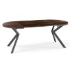 Mebel Elite Стол Lukas, раскладной, 100–250 см, орех/чёрный, ME.LUKAS/O/CZ/S - Home Club, изображение 5