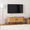 Mebel Elite Тв-тумба Trish 120 см, двухдверная, дуб, ME.TRISH/D/RTV120 - Home Club, изображение 2