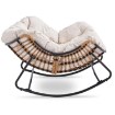 Mebel Elite Кресло-качалка Elton, бежевого цвета, ME.ELTON/BZ/T/FW - Home Club, изображение 4