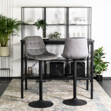 Mebel Elite Стул Arcos 2, серый, велюровый, ME.ARCOS2/P/V/H - Home Club