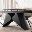 Mebel Elite Стол Verona, керамический, раскладной, 160–240 см, дуб/чёрный, ME.VERONA/D/CZ/CER/S160-220 - Home Club, изображение 7