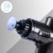 Mebel Elite Масажний пістолет Me-Mg09 із 10 змінними насадками, чорний, ME.ME-MG09/CAR/ABS/MAS - Home Club, зображення 9