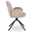 Mebel Elite Обертове крісло Musso, коричневе, з тканини «букле», ME.MUSSO/BR/CZ/TB/K - Home Club, зображення 7