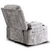 Mebel Elite Розкладне крісло з функцією масажу Box, сіре, велюрове, ME.BOX/P/V/FW - Home Club, зображення 4