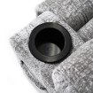 Mebel Elite Розкладне крісло з функцією масажу Box, сіре, велюрове, ME.BOX/P/V/FW - Home Club, зображення 10
