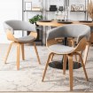 Mebel Elite Стул Gary 2, серый/золотой дуб, ME.GARY2/P/DZ/T/DG/K - Home Club, изображение 4