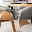 Mebel Elite Стул Gary 2, серый/золотой дуб, ME.GARY2/P/DZ/T/DG/K - Home Club, изображение 5