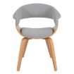Mebel Elite Стул Gary 2, серый/золотой дуб, ME.GARY2/P/DZ/T/DG/K - Home Club, изображение 7