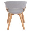 Mebel Elite Стул Gary 2, серый/золотой дуб, ME.GARY2/P/DZ/T/DG/K - Home Club, изображение 9