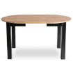 Mebel Elite Комплект: стіл Harry 102–142 см, дуб Craft/чорний, та 4 стільці Rick, гірчичний, W.HARRY/DC/CZ/S/RICK/CU/V/Z4/K - Home Club, зображення 10