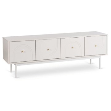 Mebel Elite Тв-тумба Marlen 155 см, цвет «Кашмир», W.MAZOMA/KASZ/N.KASZ/U.ZL/RTV4D - Home Club