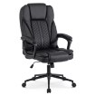Mebel Elite Вращающееся кресло Phonix, чёрный, искусственная кожа, ME.PHONIX/CZ/E/FO - Home Club