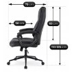 Mebel Elite Вращающееся кресло Phonix, чёрный, искусственная кожа, ME.PHONIX/CZ/E/FO - Home Club, изображение 11