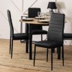 Mebel Elite Стул Naris, чёрный, экокожа, ME.NARIS/CZ/E/K - Home Club, изображение 5