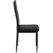 Mebel Elite Стул Naris, чёрный, экокожа, ME.NARIS/CZ/E/K - Home Club, изображение 9