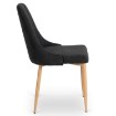 Mebel Elite Стул Torino, чёрный, ME.TORINO/CZ/D/T/K - Home Club, изображение 4