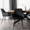 Mebel Elite Стул Bresso, черный, велюровый, ME.BRESSO/CZ/V/K - Home Club, изображение 2