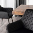 Mebel Elite Стул Bresso, черный, велюровый, ME.BRESSO/CZ/V/K - Home Club, изображение 4