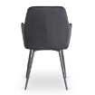 Mebel Elite Стул Bresso, черный, велюровый, ME.BRESSO/CZ/V/K - Home Club, изображение 8