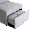 Mebel Elite Раскладной кресло Iberis 67 см для сна, серого цвета, ME.IBERIS/P/T/FW67 - Home Club, изображение 14