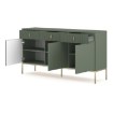 Mebel Elite Комод Marcos 155 см, зелений, W.MAGGIORE/MA03/Z/N.ZL/U.ZL/KOM3D3S - Home Club, зображення 4