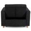 Mebel Elite Розкладне крісло Solor, чорне, ME.SOLOR/CZ/T/FW - Home Club, зображення 9