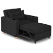 Mebel Elite Розкладне крісло Solor, чорне, ME.SOLOR/CZ/T/FW - Home Club, зображення 10