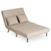 Mebel Elite Двухместное раскладное кресло Marry 2, бежевого цвета, ME.MARRY2/BZ/DNAT/T/FW - Home Club, изображение 4