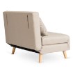 Mebel Elite Двухместное раскладное кресло Marry 2, бежевого цвета, ME.MARRY2/BZ/DNAT/T/FW - Home Club, изображение 7