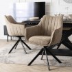 Mebel Elite Вращающееся кресло Mumbai бежевого цвета, ME.MUMBAI/BZ/T/K - Home Club, изображение 2