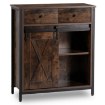 Mebel Elite Комод с ящиками Cole 70 см, дуб рустикальный/чёрный, ME.COLE/DRU/CZ/KOM - Home Club, изображение 2