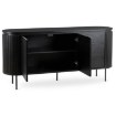 Mebel Elite Комод Beck 160 см, трёхдверный, чёрный, ME.BECK/CZ/KOM160 - Home Club, изображение 3